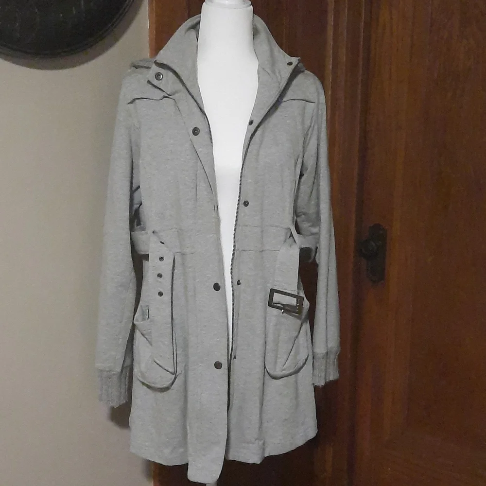 Fever hoodie jacket with buckle
